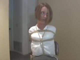 Cadeira amarrado em casa: grátis escravidão humilhação x classificado filme clipe 91
