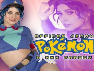 Let Busty OFFICER JENNY Empty your Pokeballs