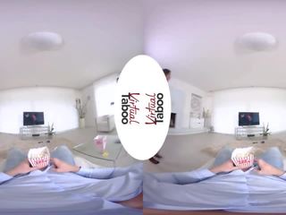 Virtual Taboo - Stunning Teen Enjoys Huge pecker Rather Than Playing Games
