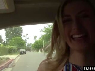 Alluring Hitchhiker Sucks putz for a Ride x rated clip clips