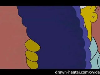 Simpsons hentai - homer folla marge